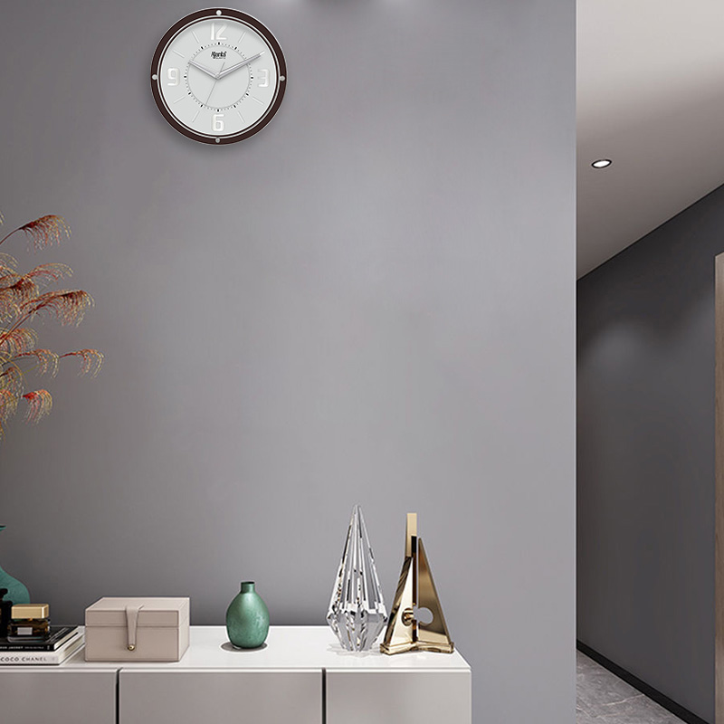 02-wall-clock-designer-clock-2267-brown Designer wall Clock