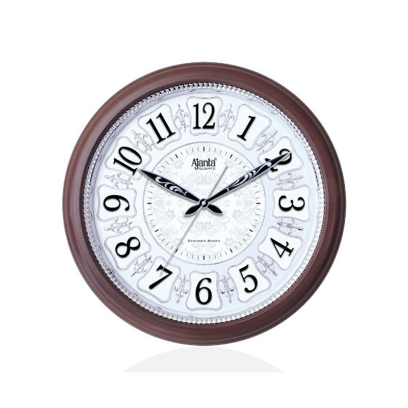 Wall Clock - Designer Clock  -  6007  - Oak wood