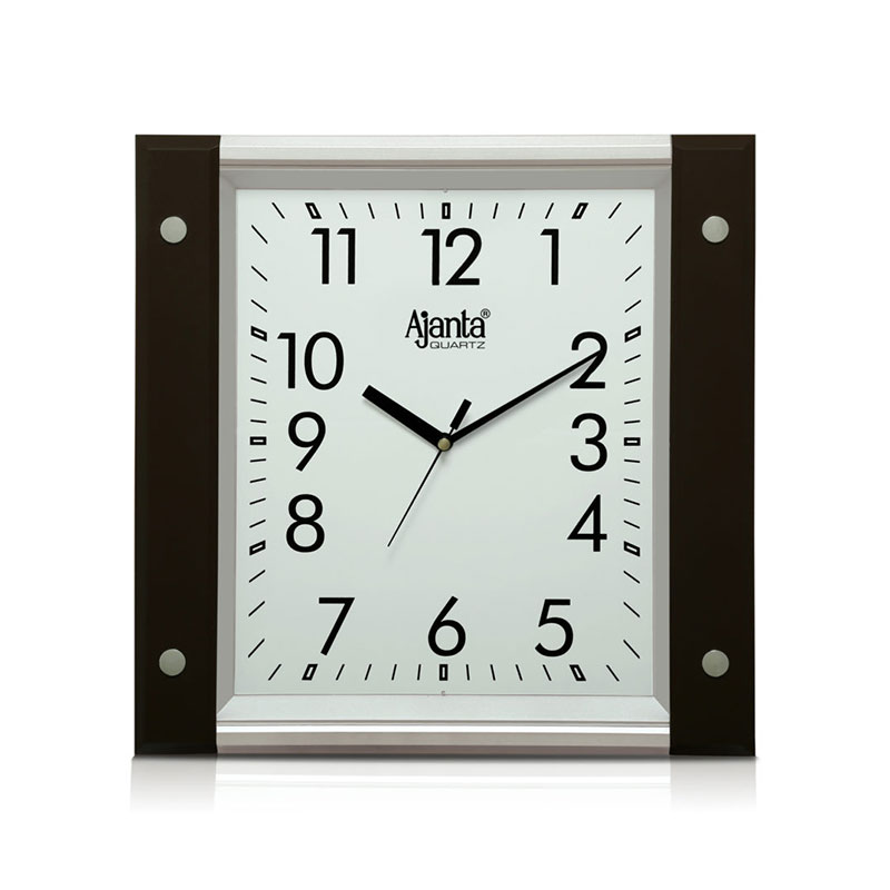 Wall Clock - Fancy Clock  - 1747 - Gun Metal
