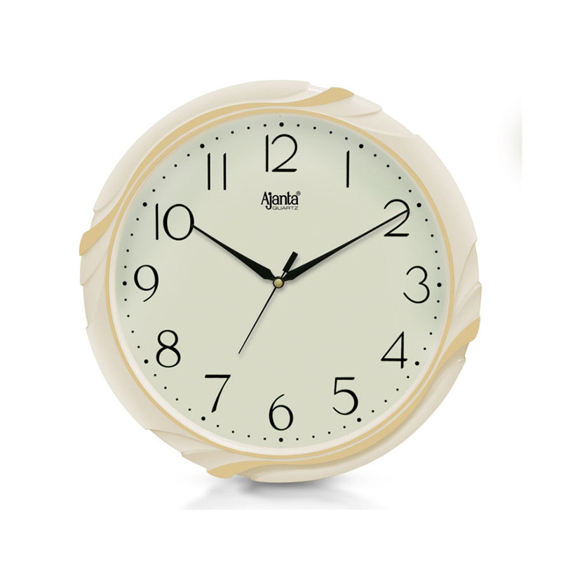 Wall Clock - Fancy Clock  - 2677 - Ivory