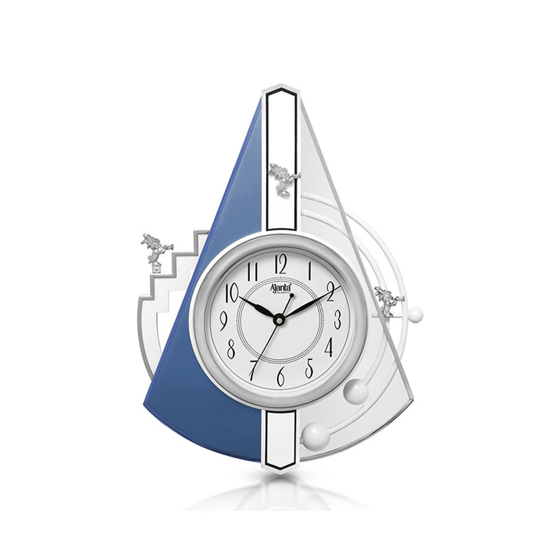Fancy Pendulum Wall Clock 4727 Royal Blue