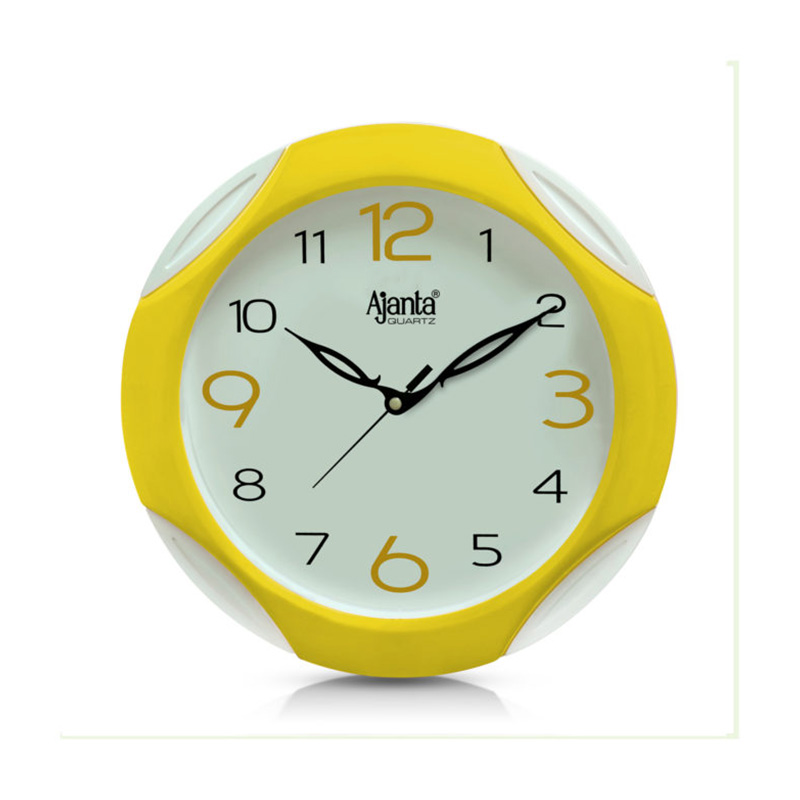 Wall Clock - Simple Clock - 2117 - Yellow
