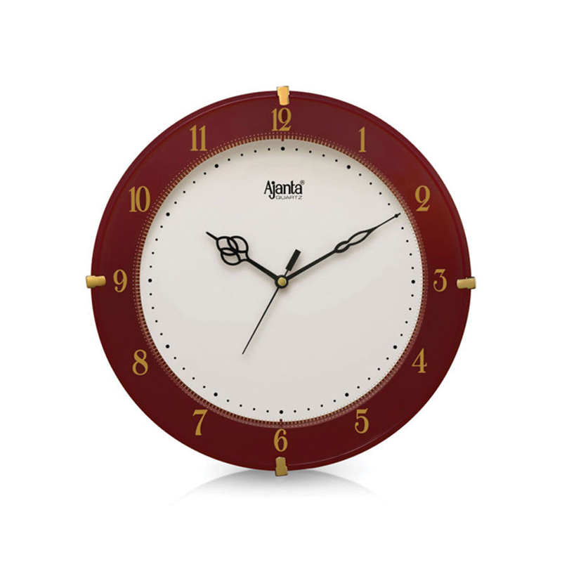 Wall Clock - Simple Clock - 897 - Red