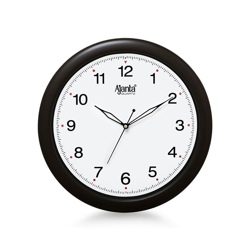 Wooden Sweep Second Clock