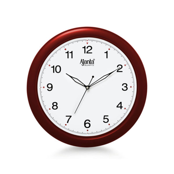 Wooden Sweep Second Clock