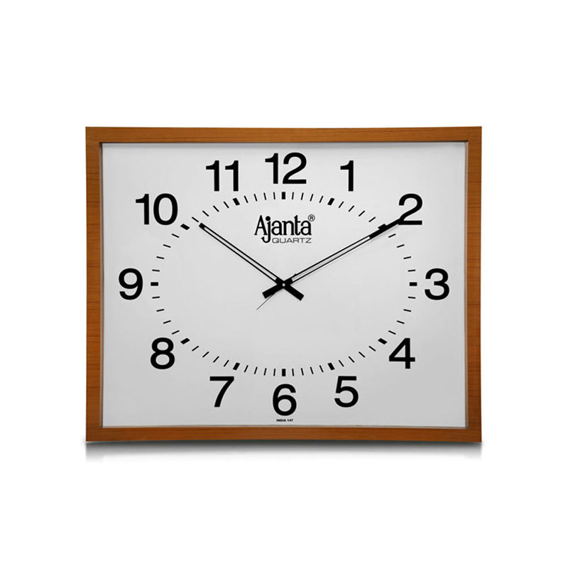 1-Wooden-Office-Wall-Clock147Clear