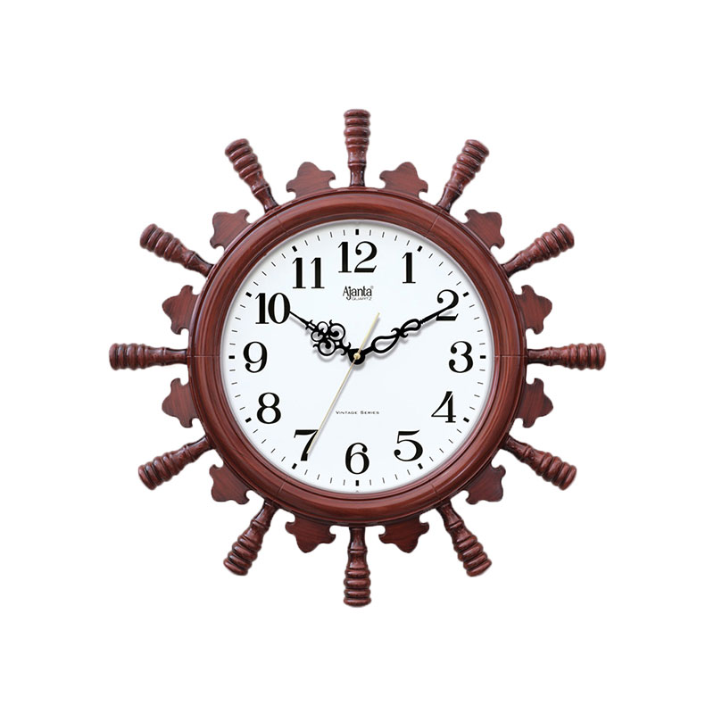 Wall Clock - Vintage series Clock  - 9017 - Mahogany