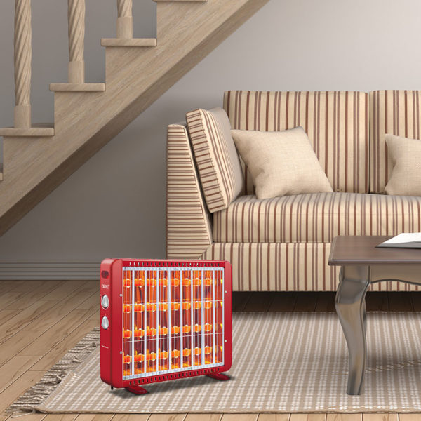 Climate Control Quartz Heater OQH-1470 Empire Red