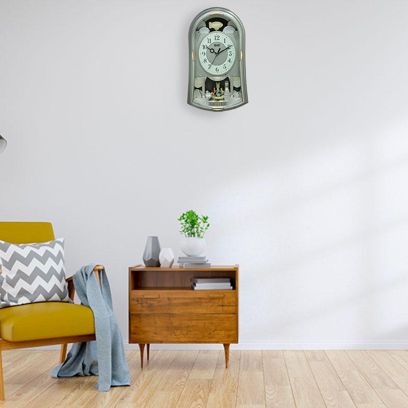 2-Wall-Clock-–-Classic-Musical-Pendulum-Quartz-Wall-Clock-–-Pendulum-Clock-–-6227-–-Silver