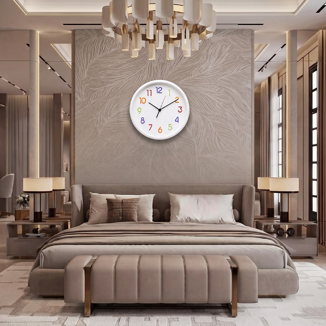 Wall Clock - Designer Clock - 2297 - White