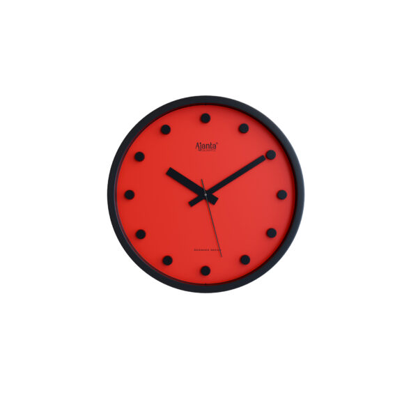 Wall Clock - Designer Clock  - 2457 - Red
