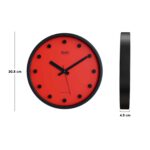 Wall Clock - Designer Clock  - 2457 - Red - Image 3
