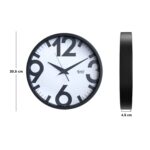 Designer Wall Clock 2617 Black - Image 3