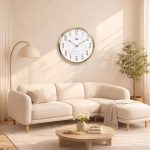Wall Clock - Designer Clock  - 2757 - White