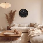 Wall Clock - Designer Clock  - 2757 - Black