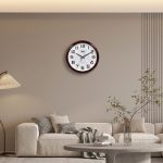 Designer Wall Clock – 2997 -Silver
