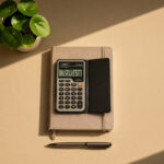 Basic Pocket Calculator TC-608 — Black