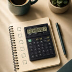 Check & Correct Desktop Calculator OT-1600T — Black - Image 2