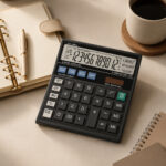 Check & Correct Desktop Calculator OT-512GT — Black