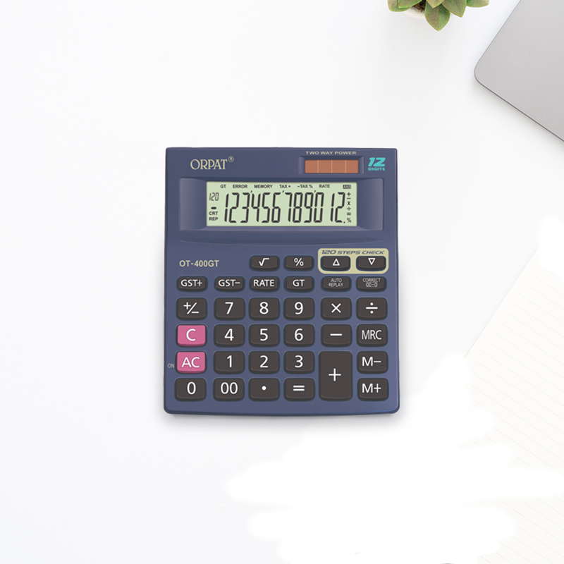 Check-and-Correct-Desktop-Calculators-–-OT-400-GT-–-Dark-Grey calculator