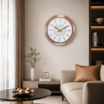 Wall Clock - Designer Clock  - 527 - Copper - Image 2