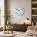Designer Wall Clock – 2937 – Silver