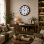 Designer Wall Clock – 2997 -Silver