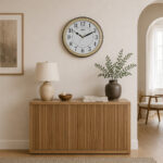 Designer Wall Clock 2977 APRICOT - Image 2
