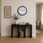 Designer Wall Clock 2977 Dark Brown - Image 2