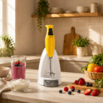 Hand Blender with Chopper – HHB-177E EC – Majestic Yellow