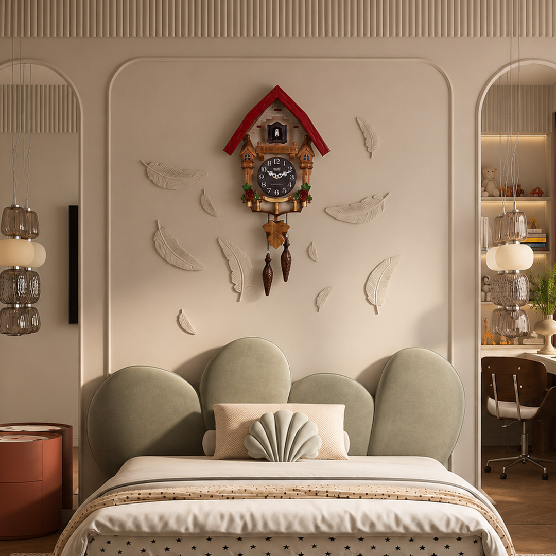CUCKOO 097 Multi-Color Solid Wood Cuckoo Clock | Orpat