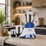 Kitchen Platinum Mixer Grinder - 1200 W - Blue - Image 2