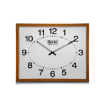 Wooden Office Wall Clock 147 Clear