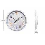 Wall Clock - Designer Clock  - 2297 - Silver - Image 4