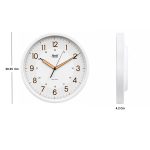 Designer Wall Clock -  2937 - Pearl White - Image 4