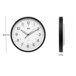 Designer Clock - 2937 - Matt Black - Image 4