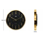Wall Clock - Designer Clock  - 2757 - Black - Image 4