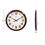Designer Wall Clock – 2997 -Golden - Image 4