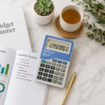 Pocket Size Check and Correct Calculators OT-300T Baby Blue