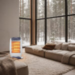 Quartz Room Heater OQH-1200 — Gun Metal