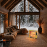 Quartz Room Heater OQH-1470 — Majestic Yellow