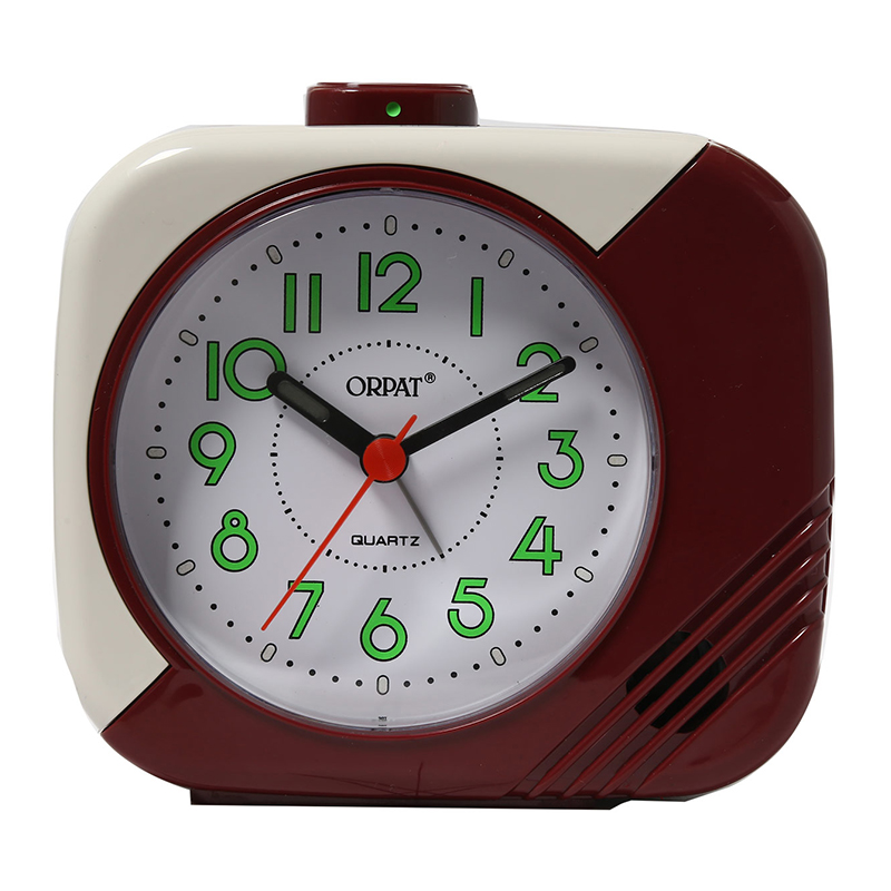 Time Piece – Buzzer Alarm Clock – TBB-207 – Burgundy