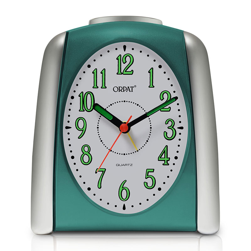 Time Piece Buzzer Alarm Clock TBB-767 Green
