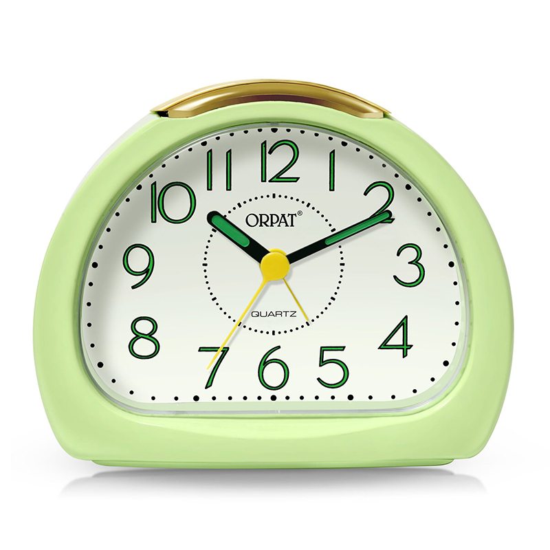 Time PieceSnooze Buzzer Alarm Clock TBZL-367 Parrot Green