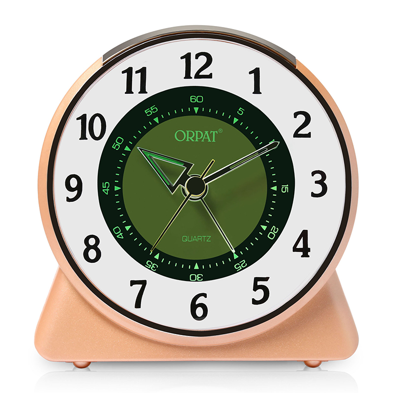 Time PieceSnooze Buzzer Alarm Clock TBZLF-657 Copper