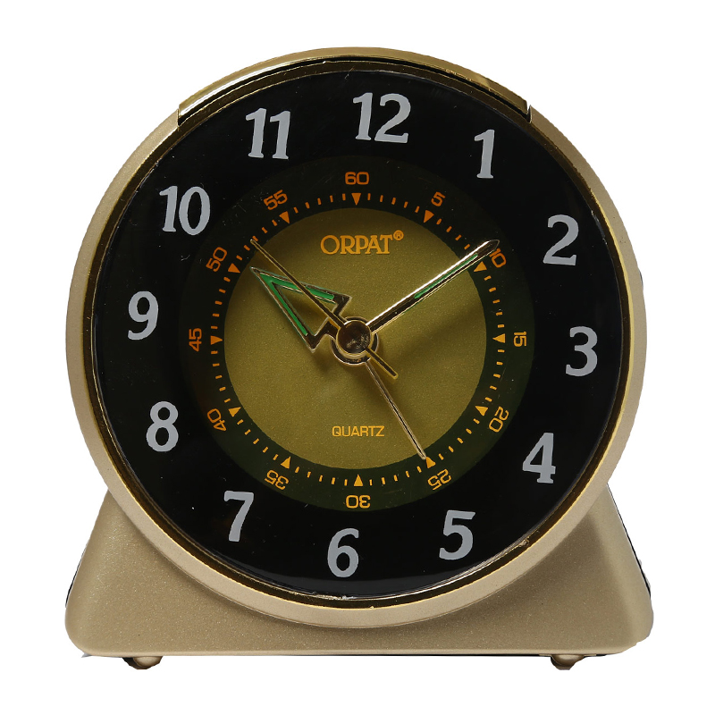 Time Piece – Snooze Buzzer Alarm Clock – TBZLF-657 – Golden