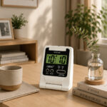 Time Piece Digital Alarm Clock TBZLL-627 DXBlack - Image 2