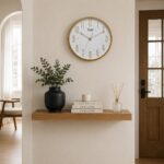 Wall Clock – Designer Clock – 2757 – White (1)