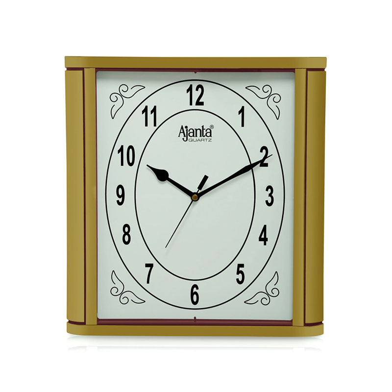 Wall Clock - Fancy Clock  - 811 - Red