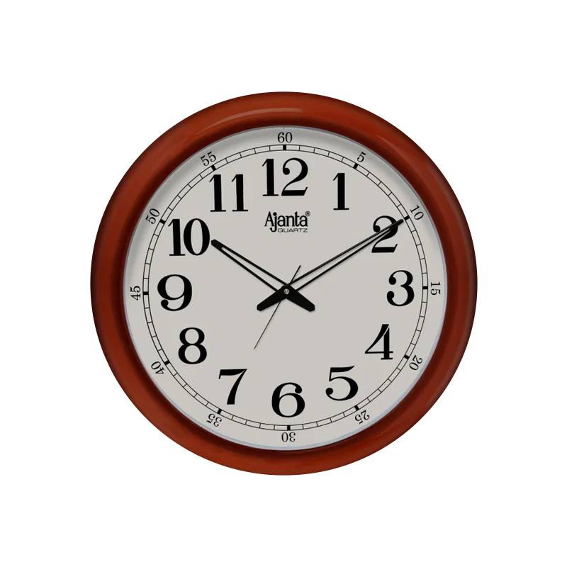 Wall Clock - Office Clock - 547 - Brown